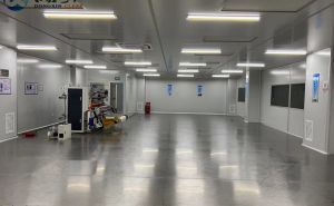 涂布线净化车间重难点处理【东鑫净化】